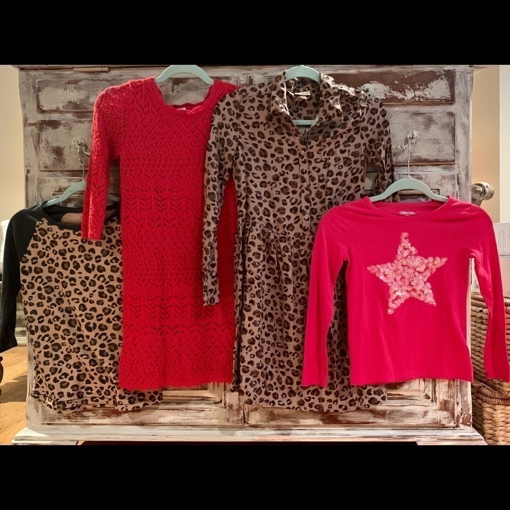 Target Girls Medium Wild Thing Holiday Bundle 4 PC​​​​​​​​​